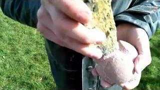 Making a carved stone ball with Chris Gee