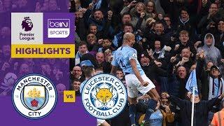 Manchester City 1-0 Leicester Match Highlights