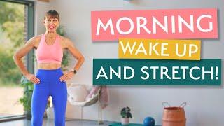 10 Minute Morning Wake Up and Stretch | At Home Pilates for Mobility, Strength and Flexibility