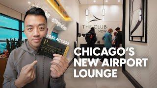 Chicago Midway FIRST PREMIUM Airport Lounge in 96 Years