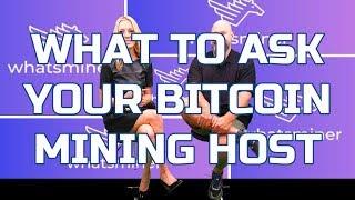 3 Questions to Ask Your Bitcoin Mining Host