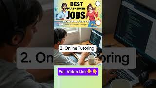 Best Part Time Jobs for Students | Earn in Lakhs #parttimejob #jobs #shortsvideo