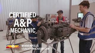 US Aviation Academy A&P Aviation Mechanic Training | Minneapolis MN