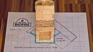 progettazione e creazione stufa camino biofire