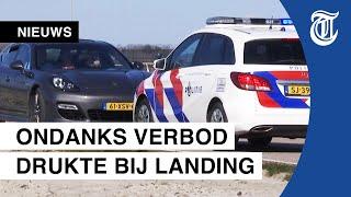 Vliegtuigspotters op hoogtepunt weggestuurd: 'Het was 2 meter!'