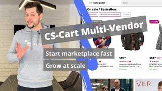 CS-Cart Multi-Vendor. Marketplace platform for fast start and growth.