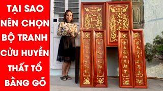 Tại Sao Nên Chọn Bộ Tranh Thờ Cửu Huyền Thất Tổ Bằng Gỗ? | Xưởng Gỗ Phú Xuyên