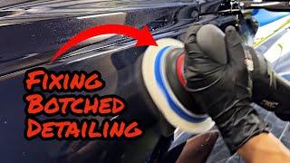 Don’t Get Scammed! How To Avoid The Pop Up Detailer! (Fixing Bad Detailing)