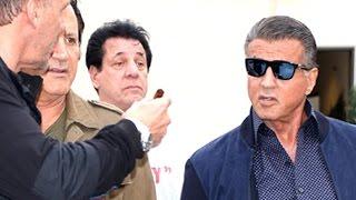 Sylvester Stallone, Ralf Moller and Chuck Zito At Cafe Roma  Pt 2