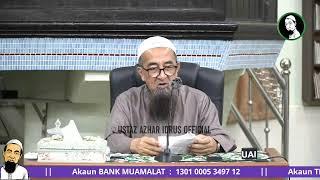  LiveUAI 10/11/2024 Kuliyyah Maghrib Ustaz Azhar Idrus | Masjid Al-Furqan, Simpang 4, Chendering