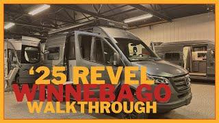 VAN TOUR: NEW 2025 Winnebago Revel Walkthrough