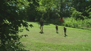 Louisa man builds 18-hole golf course in his own backyard