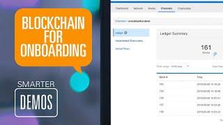 Financial Services Onboarding with Blockchain [Smarter Demos]