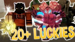 [YBA] USING 20+ LUCKY ARROWS IN THE HALLOWEEN EVENT!