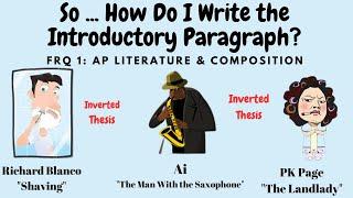 AP Literature FRQ 1 Thesis Crash Course