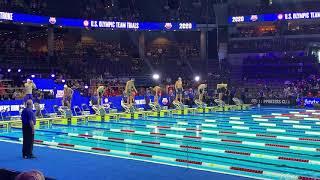 Michael Andrew Smoothest 27.05 50m Breast Ever? (11.22 to 25m in 4 Strokes) Olympic Trials