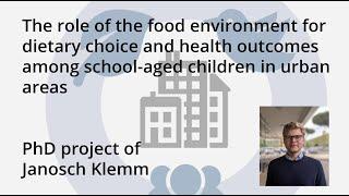 One Health PhD projects: Janosch Klemm