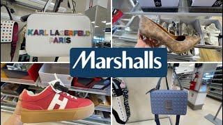 MARSHALLS SHOP WITH ME 2025 | DESIGNER HANDBAGS AND SHOES | KARL LAGERFELD, COACH AND NIKE