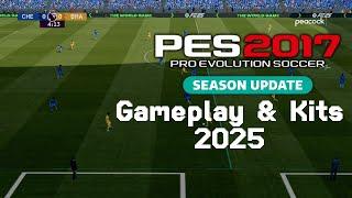 PES 2017 Update 2025 Scoreboard Gameplay & Kits