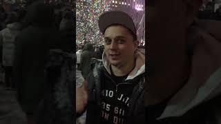 Рождественская елка Рокфеллер центр, снег на новый год в Нью-Йорке, снежный Нью-Йорк, жизнь в США