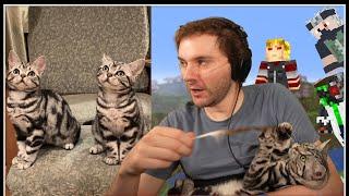 MEET MY NEW CATS!    -  Hermitcraft Season 10 VOD Stream