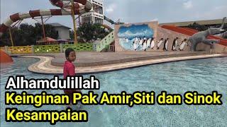 Alhamdulillah Keinginan Pak Amir Siti dan Sinok Berenang Kesampaian