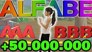 Alphabet Song Turkish (Alphabet Rhyme) - 3 Times aaa 3 Times bbb - Adasu TV