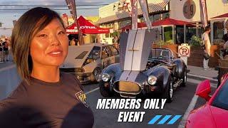 EXCLUSIVE look into this members only PADDOCK AUTO CLUB car event | Throdle