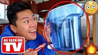 THIS INSTANTLY TURNS ANY LIQUID TO WATER!!!!! (TESTING CRAZY GADGETS)