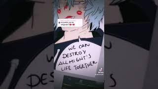 tomura shigaraki x t/n kiss