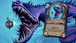 The New Colossal Cards are Crazy! - Hearthstone Voyage to the Sunken City