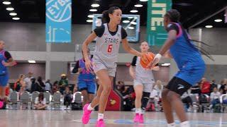 One of the top players in the '25 class, Jazzy Davidson is dominating in her first year in the EYBL
