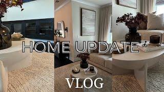 HOUSE TO HOME ~ HOME  UPDATE : NEW FURNITURE | NEW HOME DECOR | RH DELIVERY  | NEUTRAL AESTHETICS