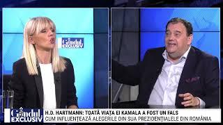 GÂNDUL EXCLUSIV. Marga Nițu și H.D. Hartmann. Alegerile din SUA și prezidențialele din România