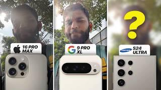 Biggest Camera Comparison of 2024 - S24 Ultra vs iPhone 16 Pro Max vs Pixel 9 Pro XL!