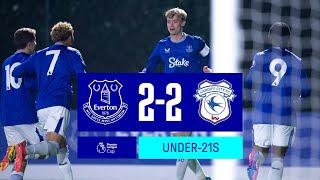 U21 HIGHLIGHTS: Everton 2-2 Cardiff City