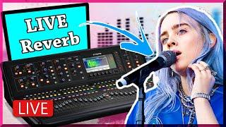 M32/X32 LIVE Reverb Tutorial + SECRET Trick to learn any reverb instantly (live sound mixing)