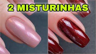 YOU NEED TO MAKE THESE MIXTURES ON YOUR NAILS