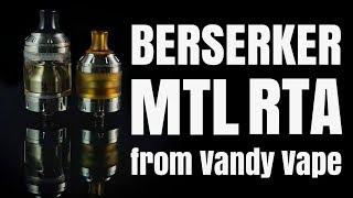 the BERSERKER MOUTH TO LUNG RTA Review - oh it's good