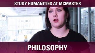 Study Philosophy at McMaster University