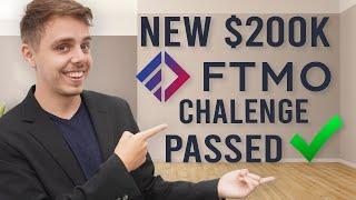 200k FTMO Challenge PASSED in 2 Manual Trading Days | How To Pass FTMO Challenge?