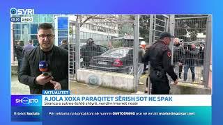 Ajola Xoxa paraqitet në Gjykatën e Apelitraporton për Syri Tv gazetari Fatjon Gjinaj