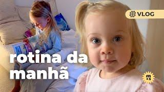 Vlog da nossa rotina no domingo de manhã