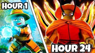 Becoming Naruto For 24 Hours In Shindo Life.. (naruto roblox)