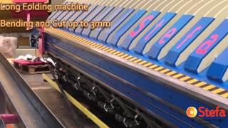 Stefa Folding Machine - Shear Cut and Bending 3mm