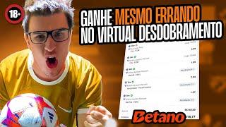 BETANO- Desdobramento no FUTEBOL VIRTUAL GANHE MESMO ERRANDO será ?