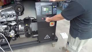 How to Use the Shangcai Brand 50KW Diesel Genset Open Frame