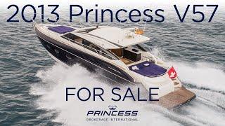 2013 (2014 Model) Princess V57 FOR SALE