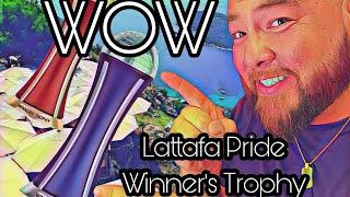 Lattafa Pride Winner's Trophy Silver & Gold ( WOW )