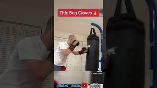 Marko using Kronk Title Bag gloves